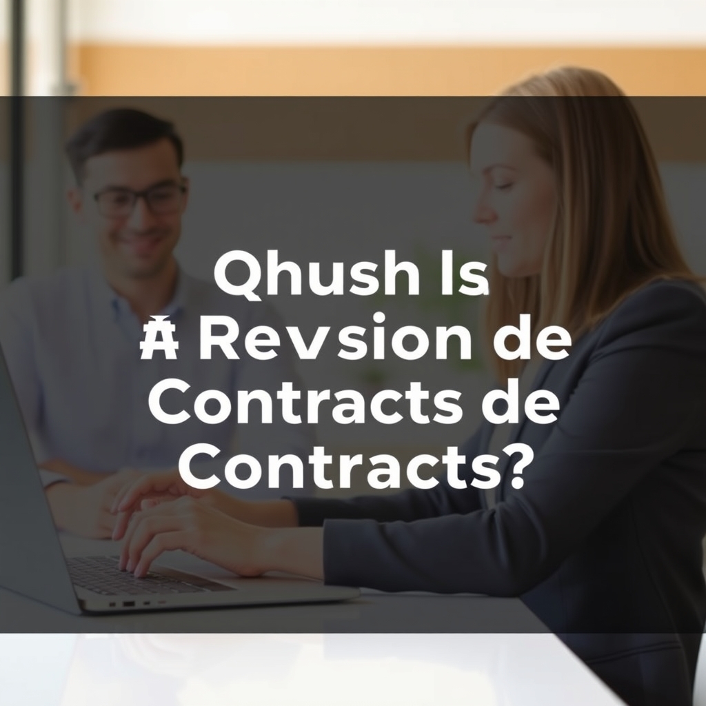Pourquoi la Révision de Contrats est Cruciale pour les TPE en Belgique ?
