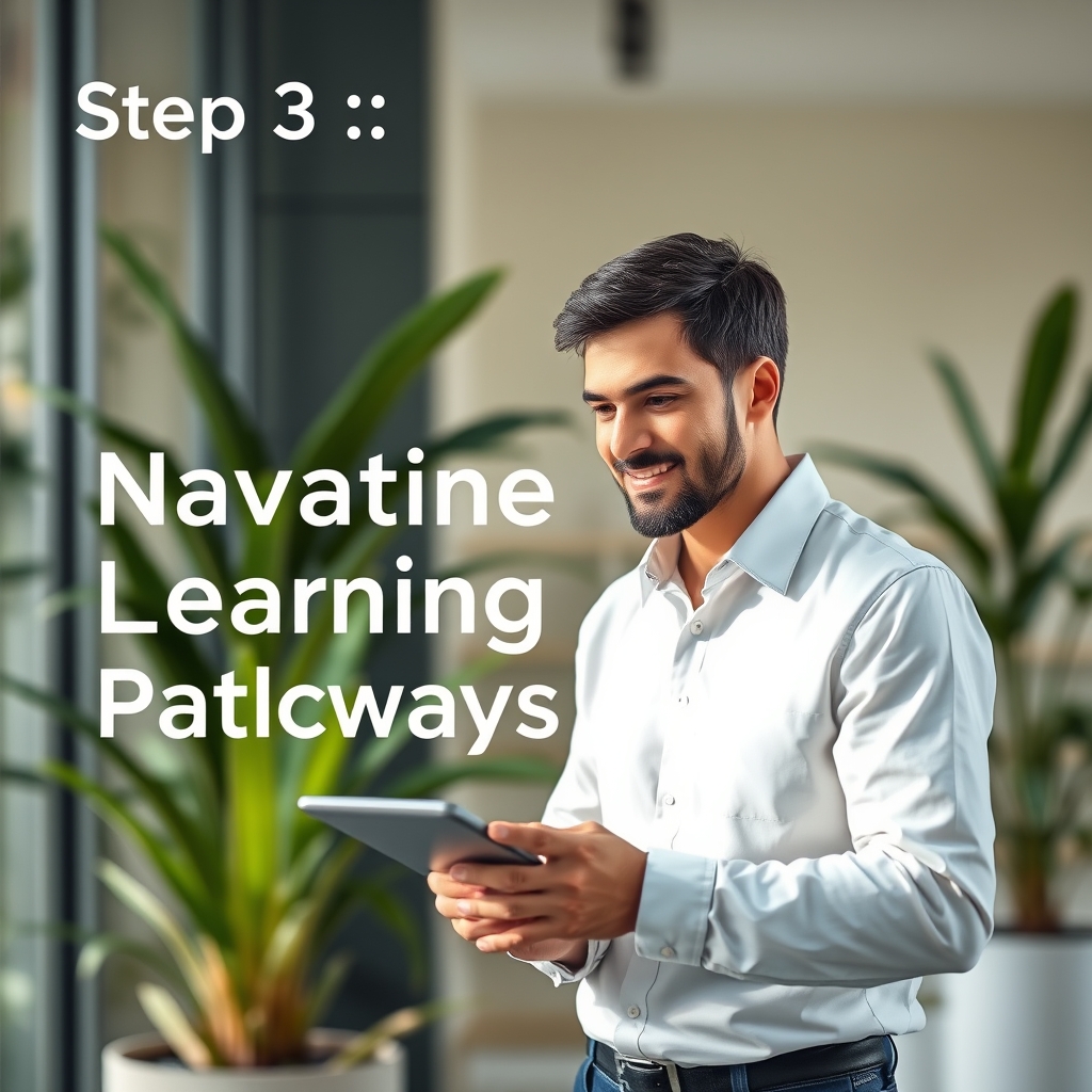 Step 3: Navigating Learning Pathways